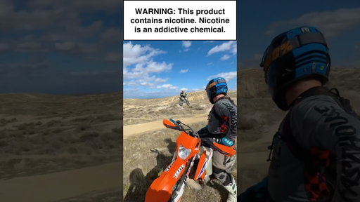 Smoke slows you down. Mint keeps up. We're riding with Sesh, what about you? #motocross #motorcross
