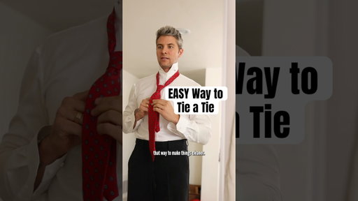 How to Tie a Tie