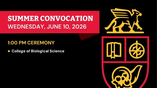 U of G Convocation - June 10, 2026 at 1:00 PM | CBS