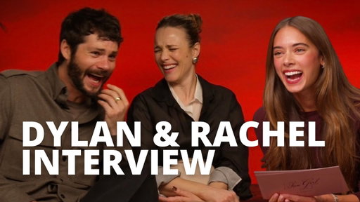 Dylan O'Brien & Rachel McAdams chaotic interview