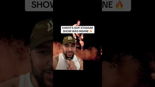 Kanye’s SoFi Stadium Night 1 Set Design #yeezy #yzy #kanyewest #kanye #fyp