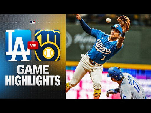 Dodgers vs. Brewers Game Highlights (5/22/26) | MLB Highlights
