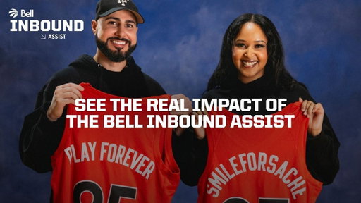 See the Real Impact of the Bell Inbound Assist | Raptors x Bell