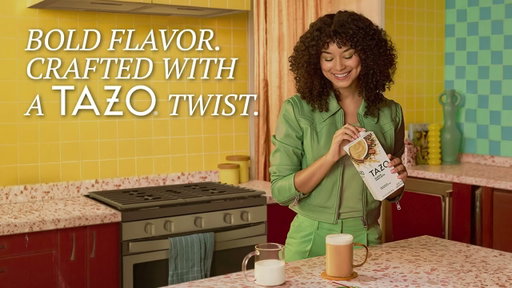 TAZO Bold flavor crafted with a TAZO twist Classic Chai Latte.
