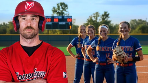 4 Baseball Players vs College Softball Team