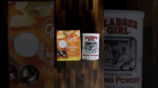 Baking Soda vs. Baking Powder