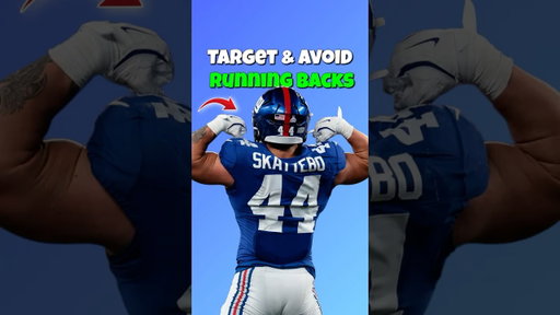 RBs To Draft & Avoid In 2026 Fantasy Football.