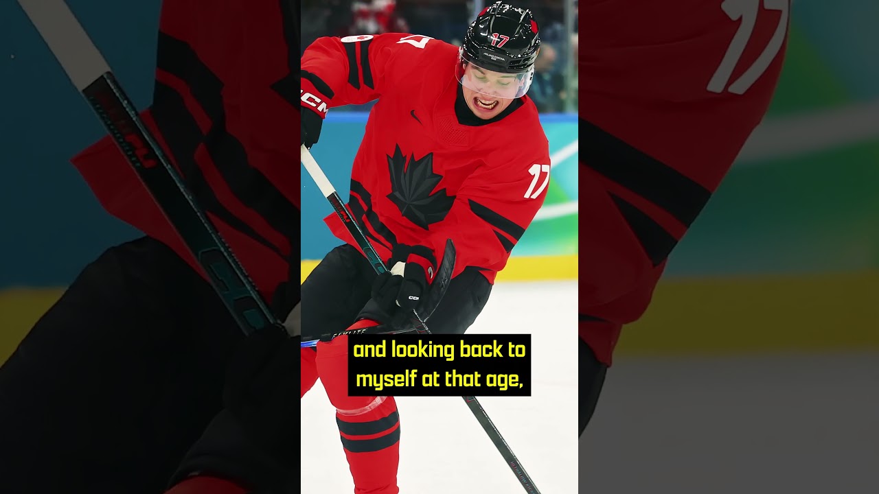 Makar in awe of Celebrini 🤩