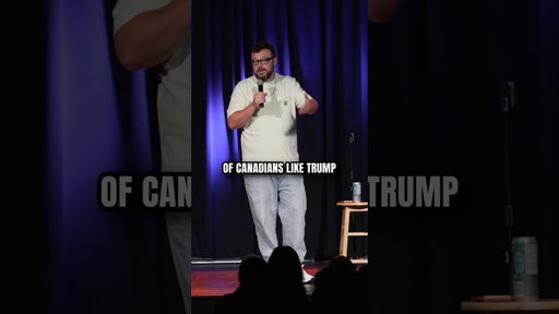 Canada needs more Trump.. #comedy #comedian #standup #shorts #standupcomedy #comedyshorts #funny
