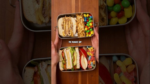 Packing lunch for my brother