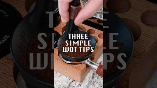 3 WDT Tool Tips to Get a Perfect and Balanced Espresso Extraction #homebarista #WDT #espresso