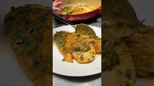 Chicken Piccata 🍗 🍋 #raybanmetapartner #RBMCP @raybanmeta