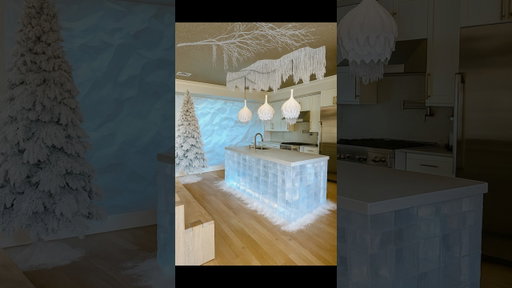 Christmas party: Glacier Soirée plans #diy #hosting