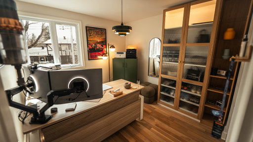 Home Office Makeover & Desk Setup for Corporate Work