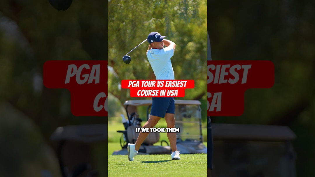 We took a PGA Tour level golfer to the easiest course in USA
