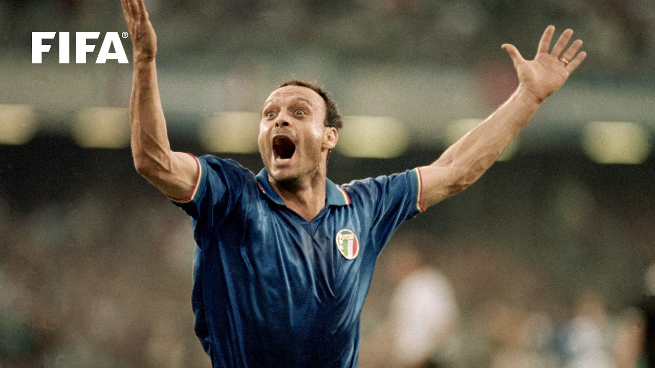 Salvatore Schillaci: All Goals & Golden Boot Highlights | 1990 FIFA World Cup