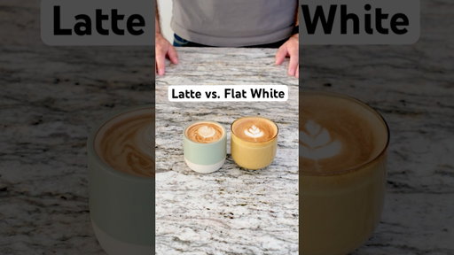 Latte vs. Flat White – What’s the REAL Difference? (It’s Not Just the Milk) #homebarista #baristatip