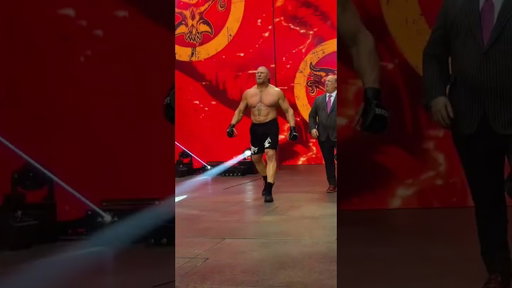 Brock Lesnar final WrestleMania entrance #wwe #Wrestlemania42 #wweple