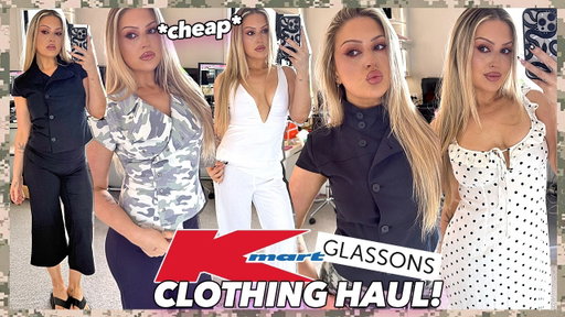 🛍️ AFFORDABLE clothing haul! 🛒  Kmart & Glassons! *NEW IN NZ/AUS STORES*