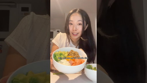 let’s make a salmon avo udon bowl! #japanese #cooking #japanesefood #udon #noodles #recipe