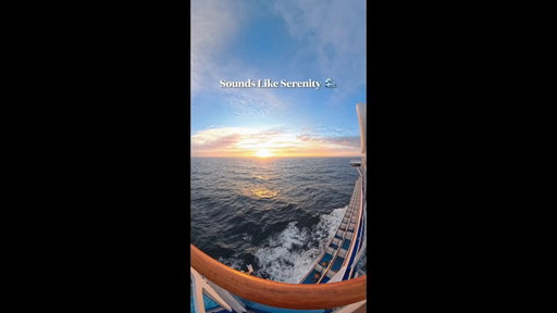 Your senses know serenity when they find it. 🌅