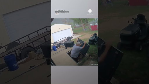 Tornado Hits Seconds After Family Gets to Safety