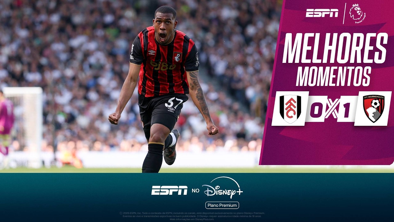 RAYAN DECISIVO! BRASILEIRO MARCA E GARANTE VITÓRIA DO BOURNEMOUTH SOBRE O FULHAM | MELHORES MOMENTOS