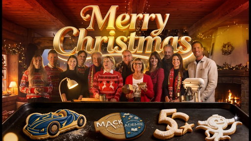 Die Familie Mack wünscht frohe Weihnachten!