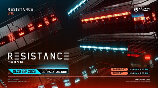 ULTRA LIVE presents #RESISTANCETokyo 2026 | Sunday