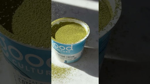 make this instead of a matcha latte #highprotein #sweettreat #cottagecheese