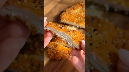 Schnitty night, levelled up with our Everything Bagel Seasoning 🍽️ #Shorts #Dinner #Chicken