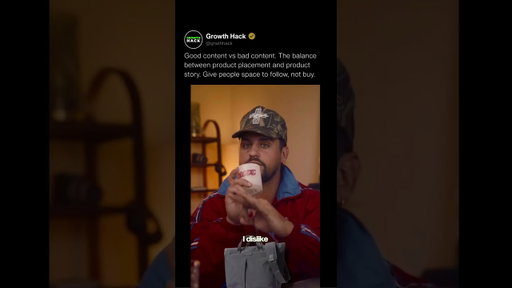 Product placement vs product story