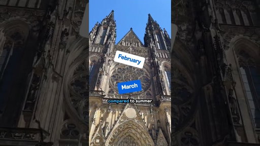 Cheapest months to visit Copenhagen, Berlin and Prague 🗣️ #shorts