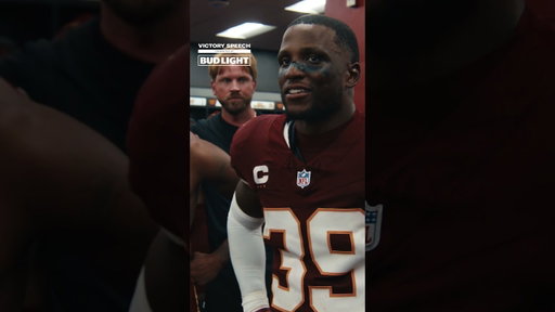 "that's brotherhood right there" 🙂‍↕️ #nfl #commanders #football #shorts #raisehail