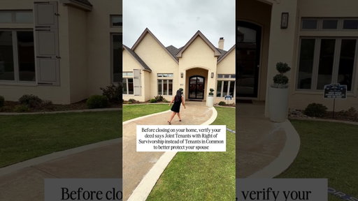 When buying a home with your spouse in Lubbock. Here's what you should do ↓