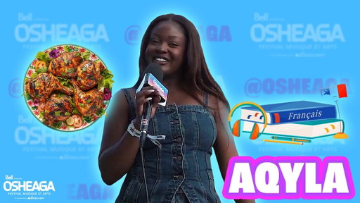 Aqyla nous parle de l'énergie à OSHEAGA | OSHEAGA 2025