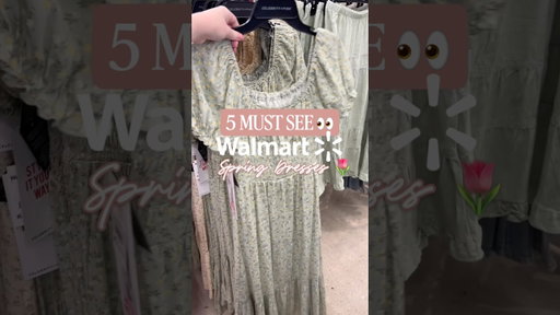 Walmart Dress Haul 🌸 Spring Dresses from @Walmart #walmartfashion #walmartfinds #walmartstyle