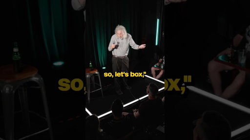 Rumor has it, @hippiecomic's never lost a fight. | John Novosad