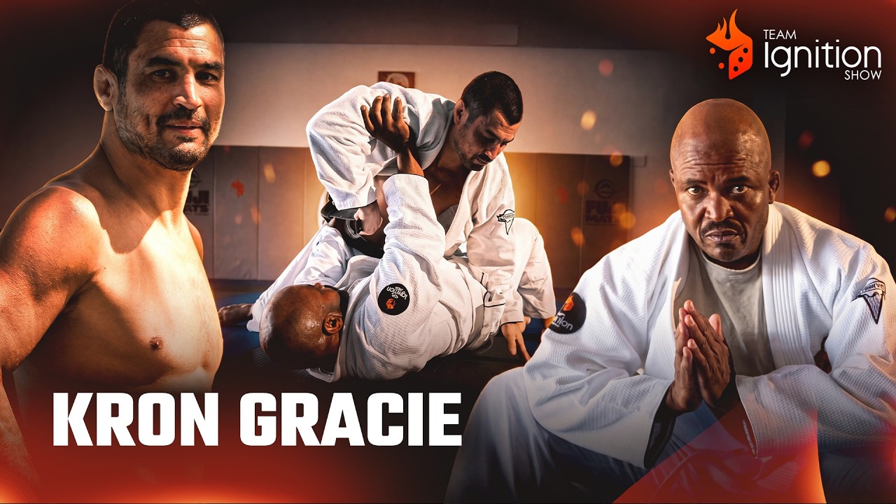 What It’s Like to Train BJJ with Kron Gracie | Team Ignition Show S2 (ft. Selema Masekela)