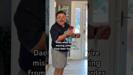 Dads when they’re missing something from their food order! #shorts