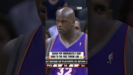 Pop draws up the Hack-a-Shaq… 5 seconds into the first game of the regular season 😭😭