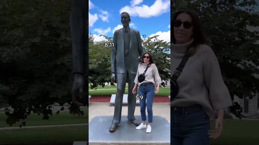 Will never guess what how tall is the world’s tallest man #tall