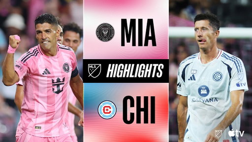 Inter Miami CF vs. Chicago Fire FC | Full Match Highlights | Luis Suárez Brace, Lewandowski Debut!