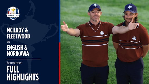 McIlroy & Fleetwood vs English & Morikawa | Saturday Foursomes | Full Highlights | 2025 Ryder Cup