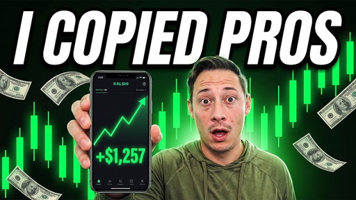 I Copied Professional Kalshi Traders for 1 Week (Shocking Results)