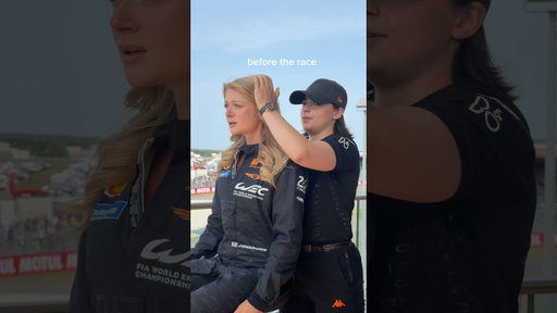 seeing what it’s like to be a racing driver in LE MANS