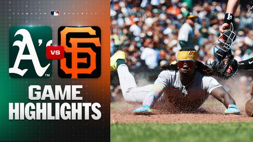 Athletics vs. Giants Game Highlights (6/25/26) | MLB Highlights
