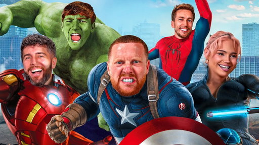 LITERALLY THE UK YOUTUBE AVENGERS PLAY MECCHA CHAMELEON…