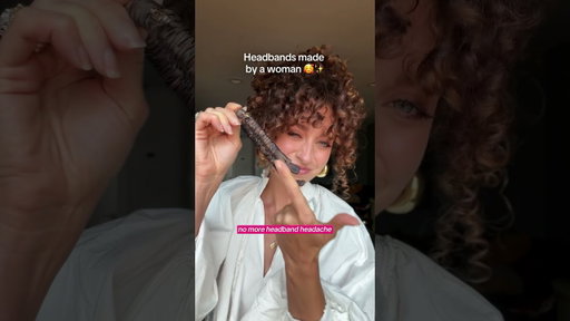 If your headband also gives you a headache after 5 seconds, this one’s for you 😉👯‍♀️💅🏽…