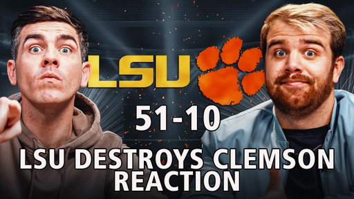 LSU DESTROYS Clemson Instant Reaction | Should LSU Be No. 1?